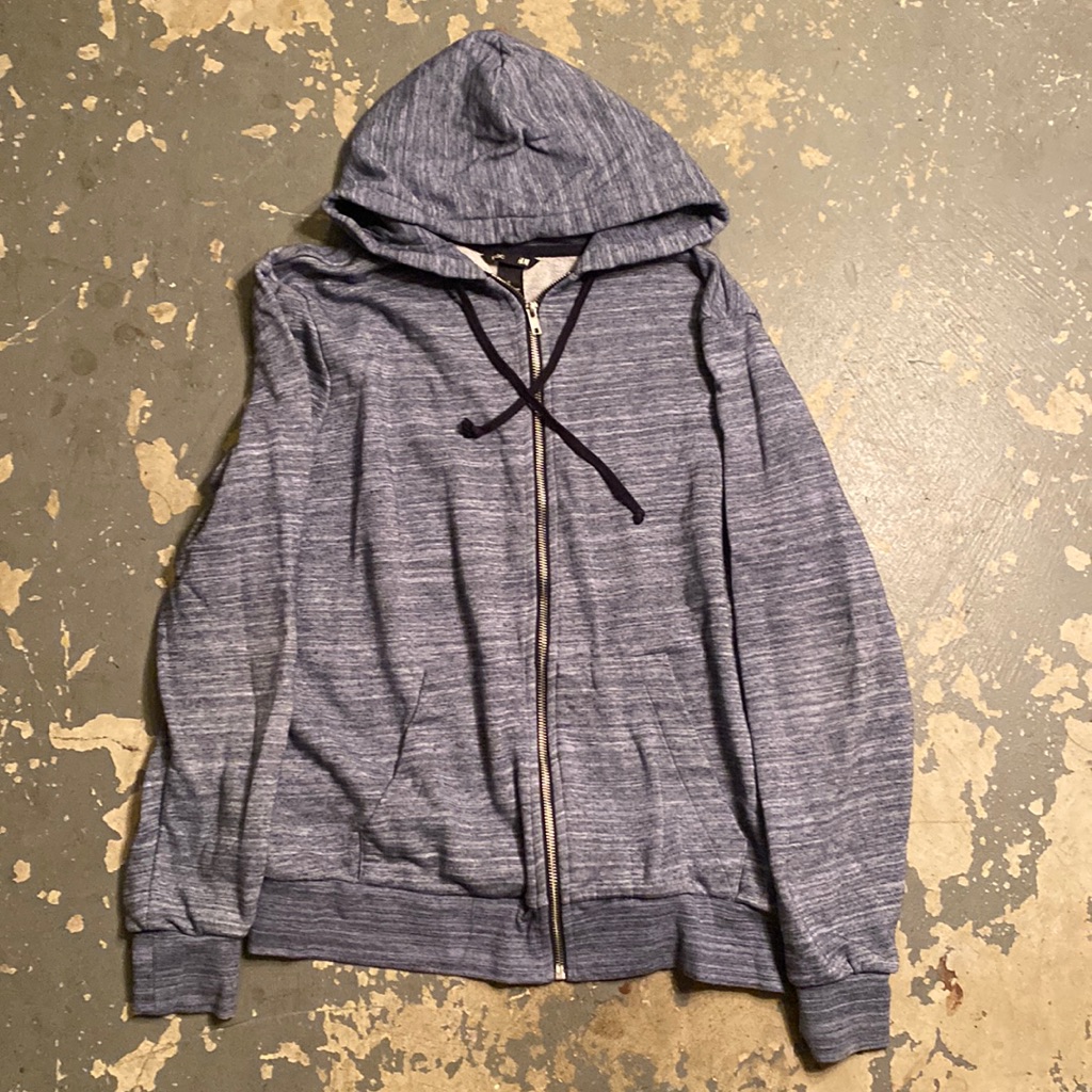 H&M Basic Jacket Blue - Medium